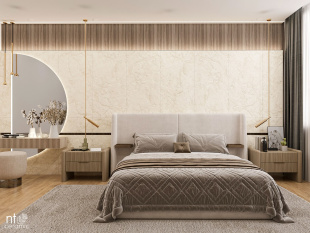 Керамогранит NT Ceramic Stone Almond Endless арт. NTT99523C (60x120) матовый, карвинг